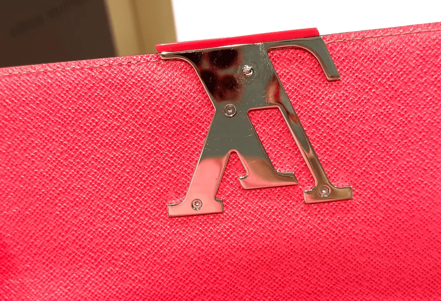 Red Epi Leather Louise Wallet-Clutch — image 10