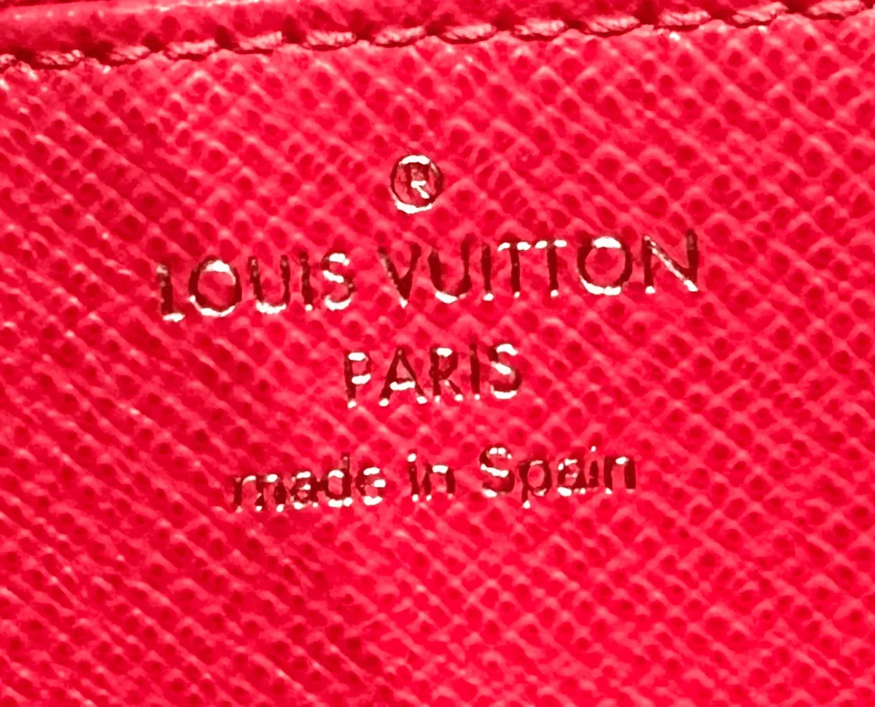 Red Epi Leather Louise Wallet-Clutch — image 11