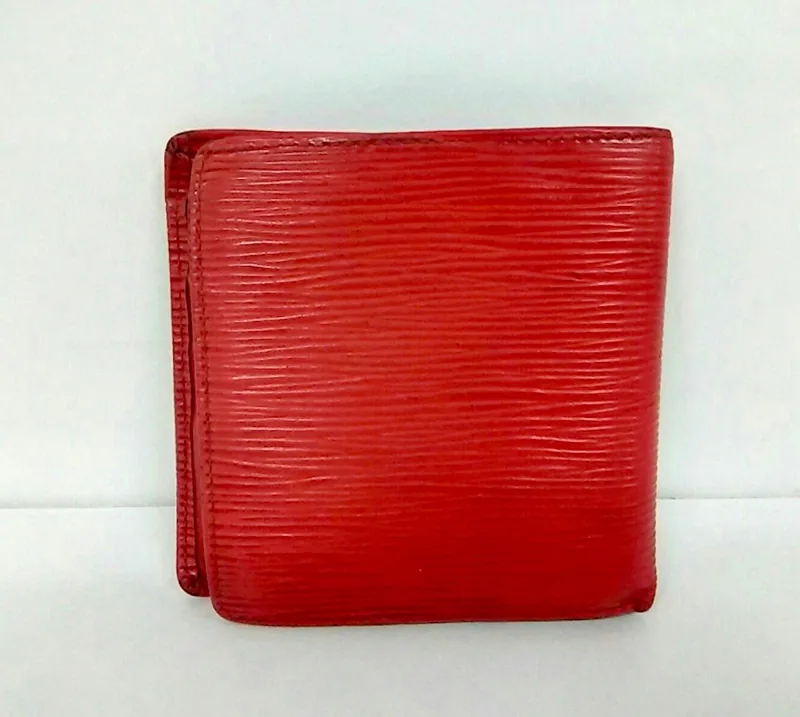 Red Epi Leather Marco Bi-fold Wallet — image 2