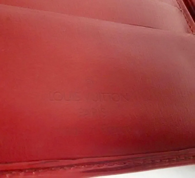 Red Epi Leather Marco Bi-fold Wallet — image 9