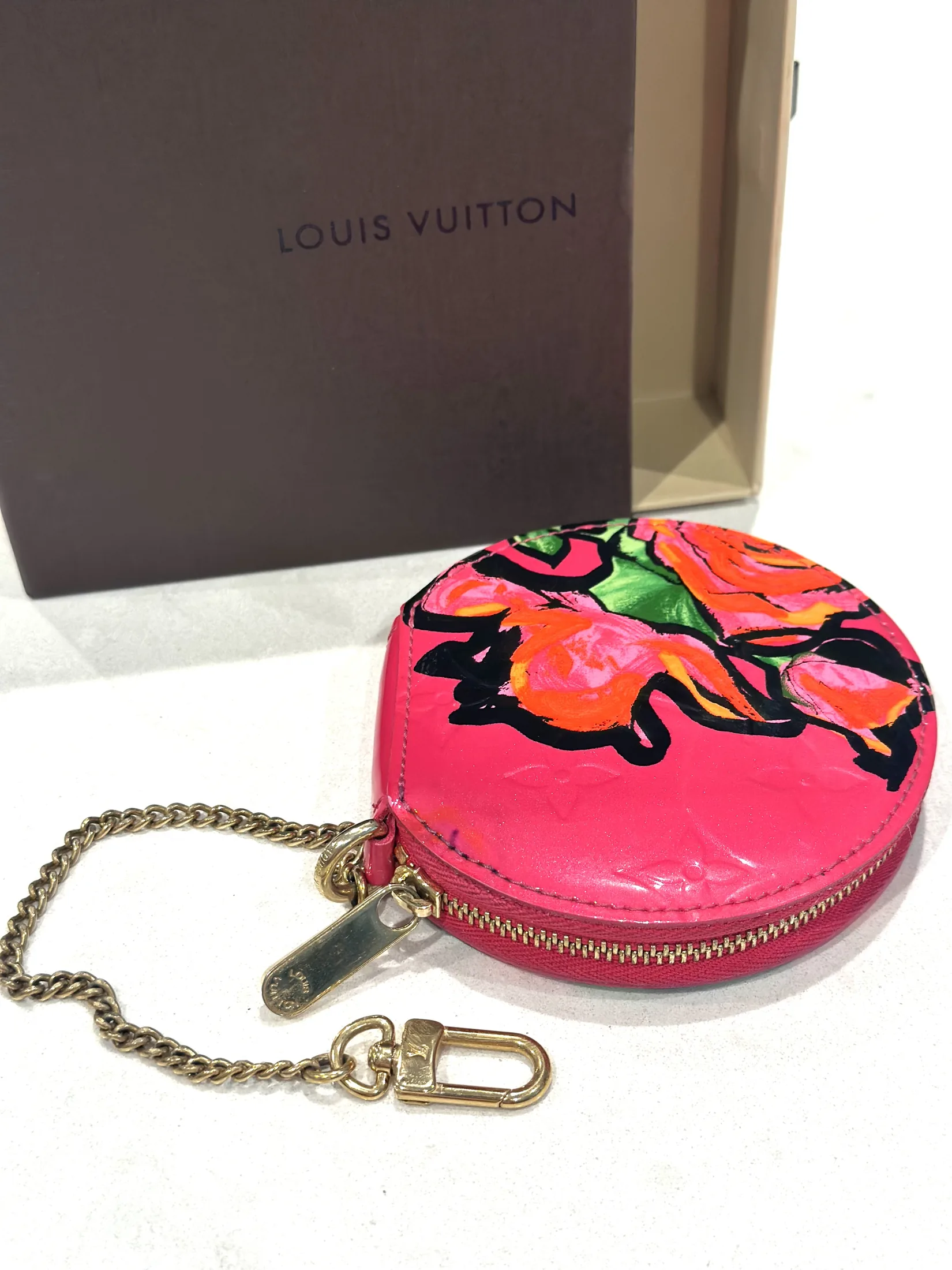 Stephen Sprouse Chapeau Roses Coin Pouch — image 6