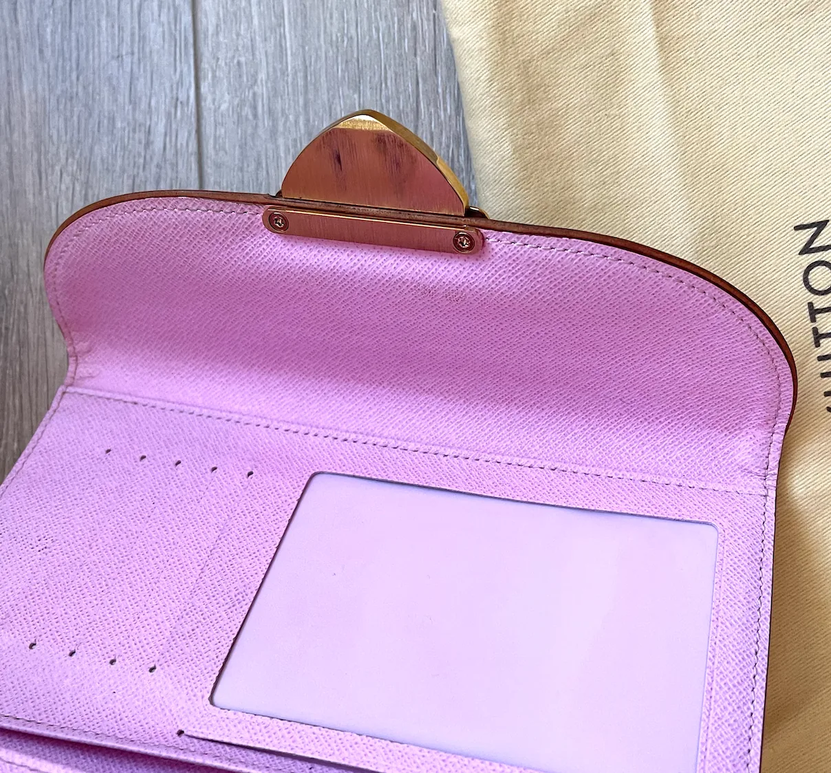 White Multicolor Eugenie Wallet — image 10