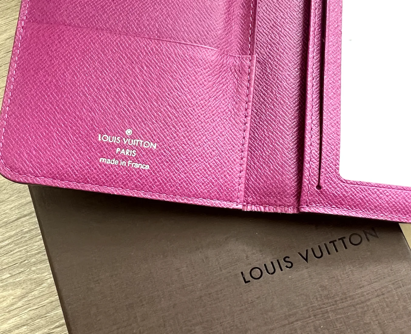 Purple Plum Epi Leather Eugenie Wallet — image 5