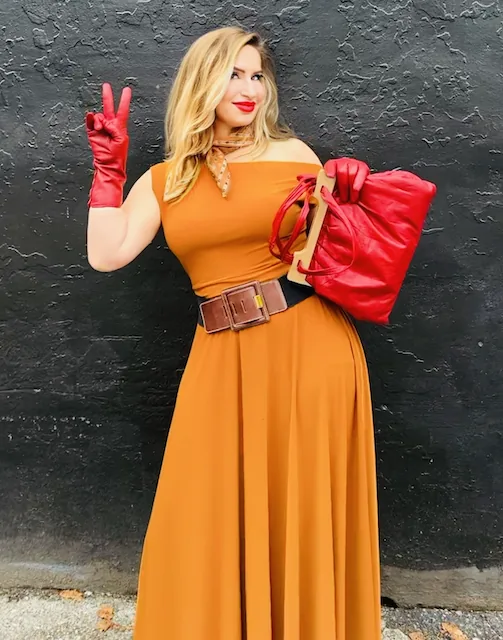 Marni Soft Red Leather Acrylic Acetate Trim Shoulder Bag — image 3