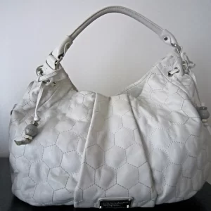 Marc By Marc Jacobs Honeycomb White Leather Hobo Bag