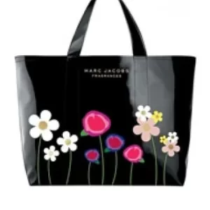 Marc By Marc Jacobs Lola Flower Black Tote