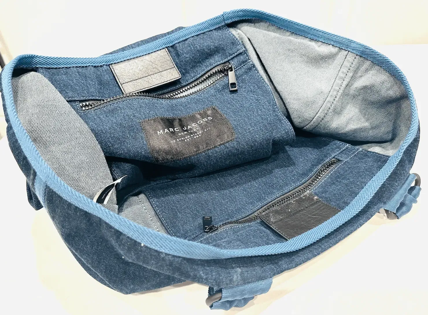 Marc Jacob’s Patchworks New York Blue Denim Large Tote — image 11