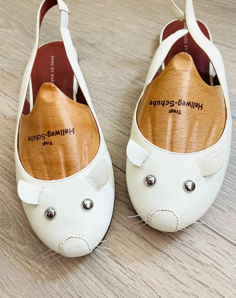 Marc by Marc Jacobs Patent Slingback Mouse Flats