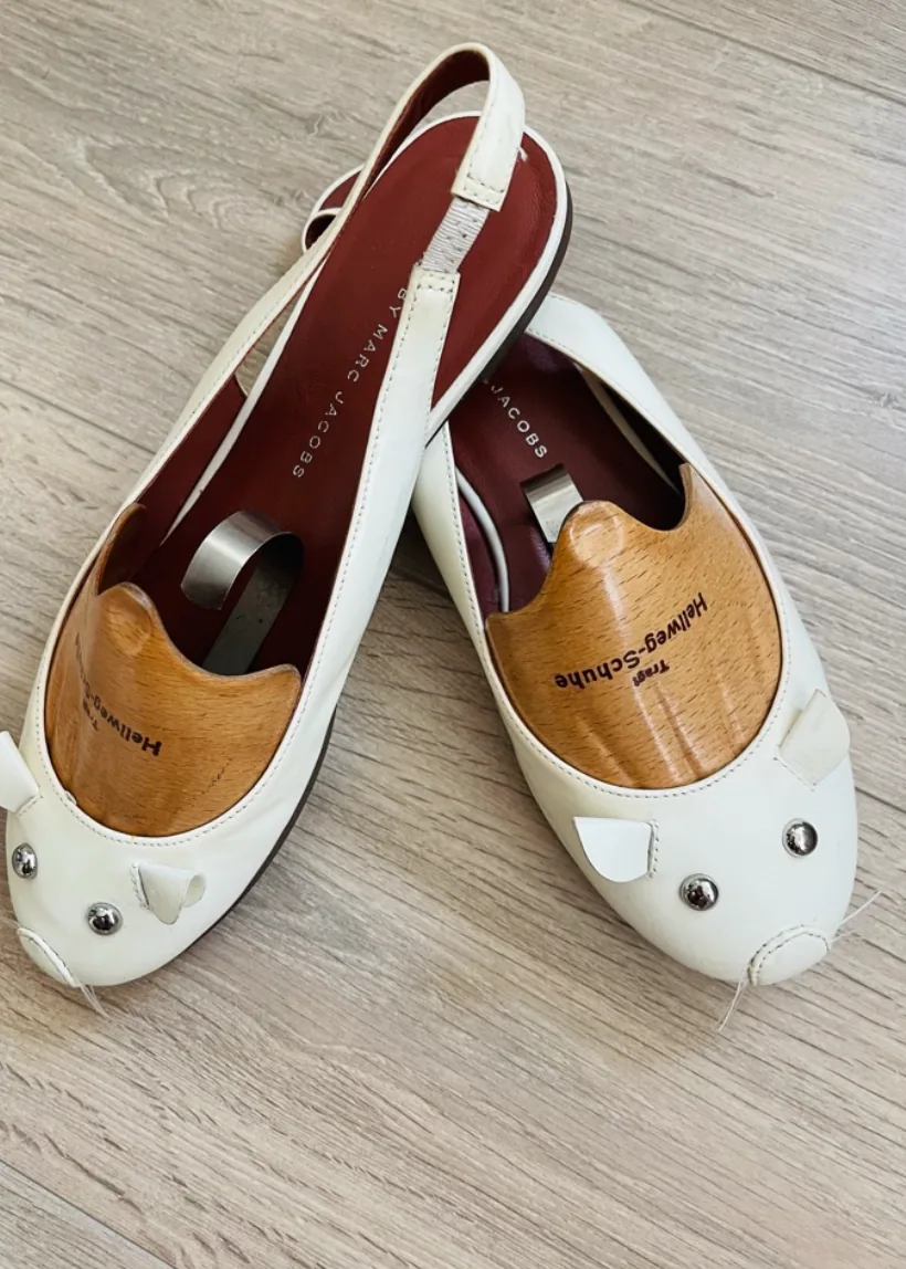 Marc by Marc Jacobs Patent Slingback Mouse Flats — image 3