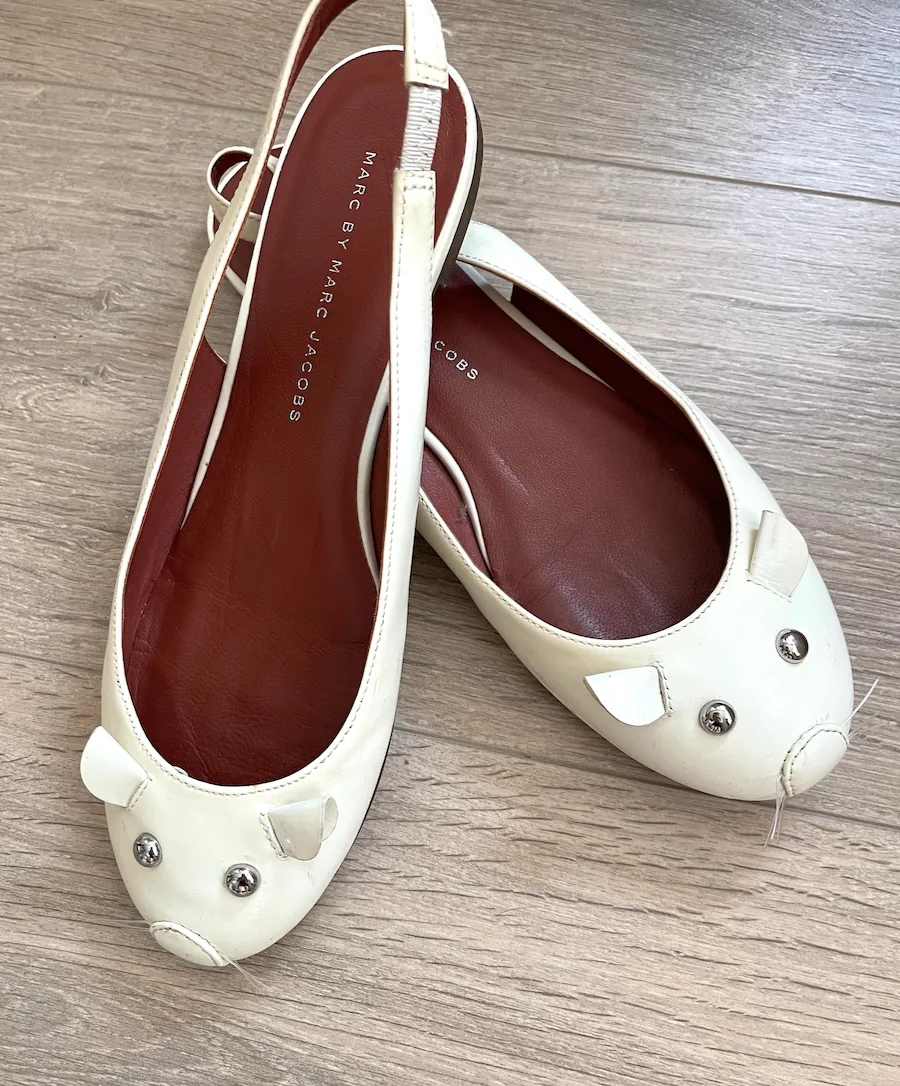 Marc by Marc Jacobs Patent Slingback Mouse Flats — image 4