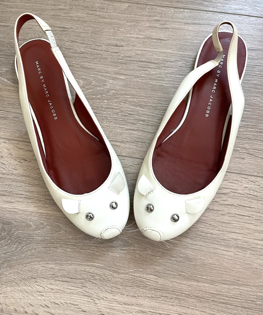 Marc by Marc Jacobs Patent Slingback Mouse Flats — image 6