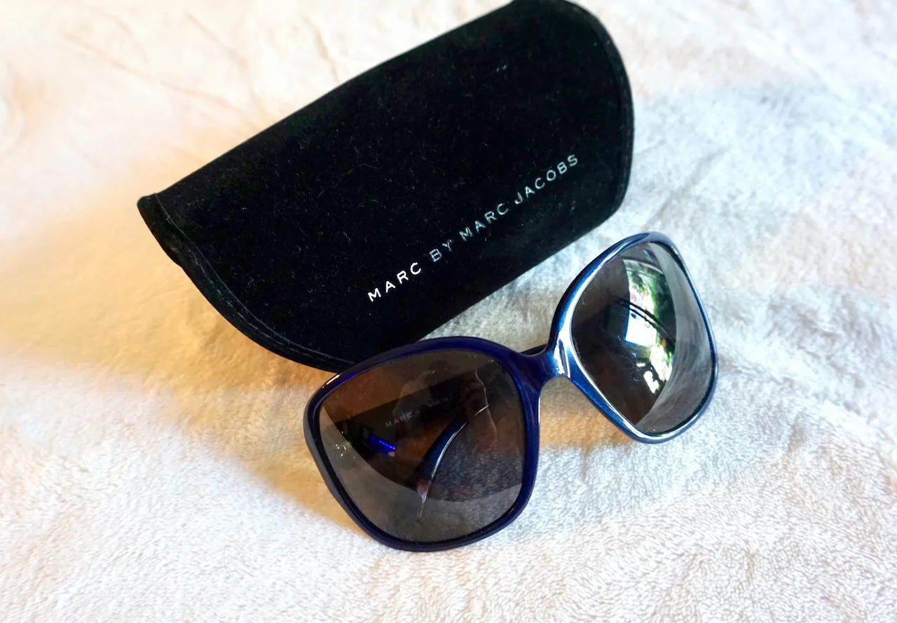 Marc By Marc Jacobs Blue Oversized Sunglasses 023/S — image 2