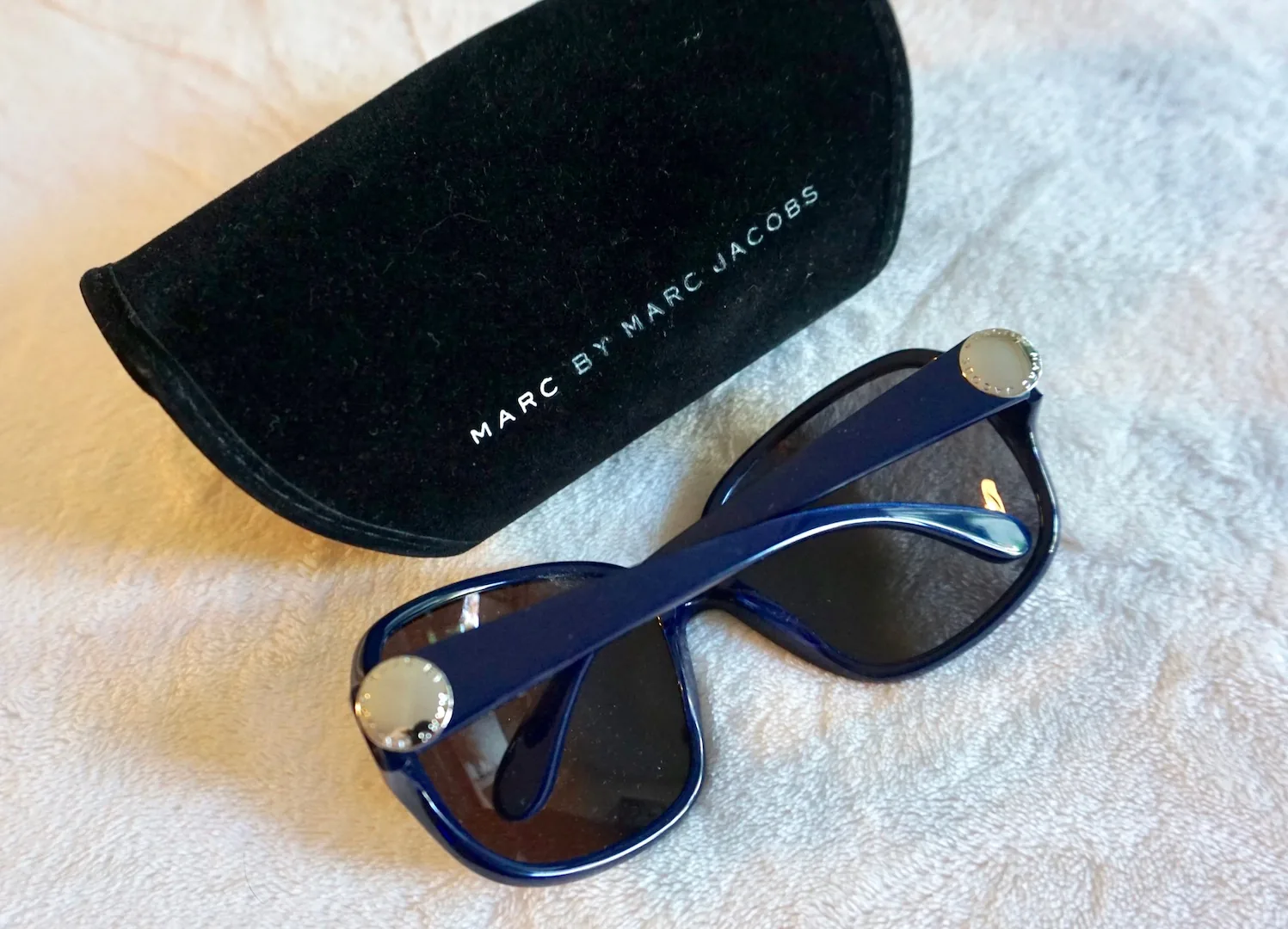 Marc By Marc Jacobs Blue Oversized Sunglasses 023/S — image 3