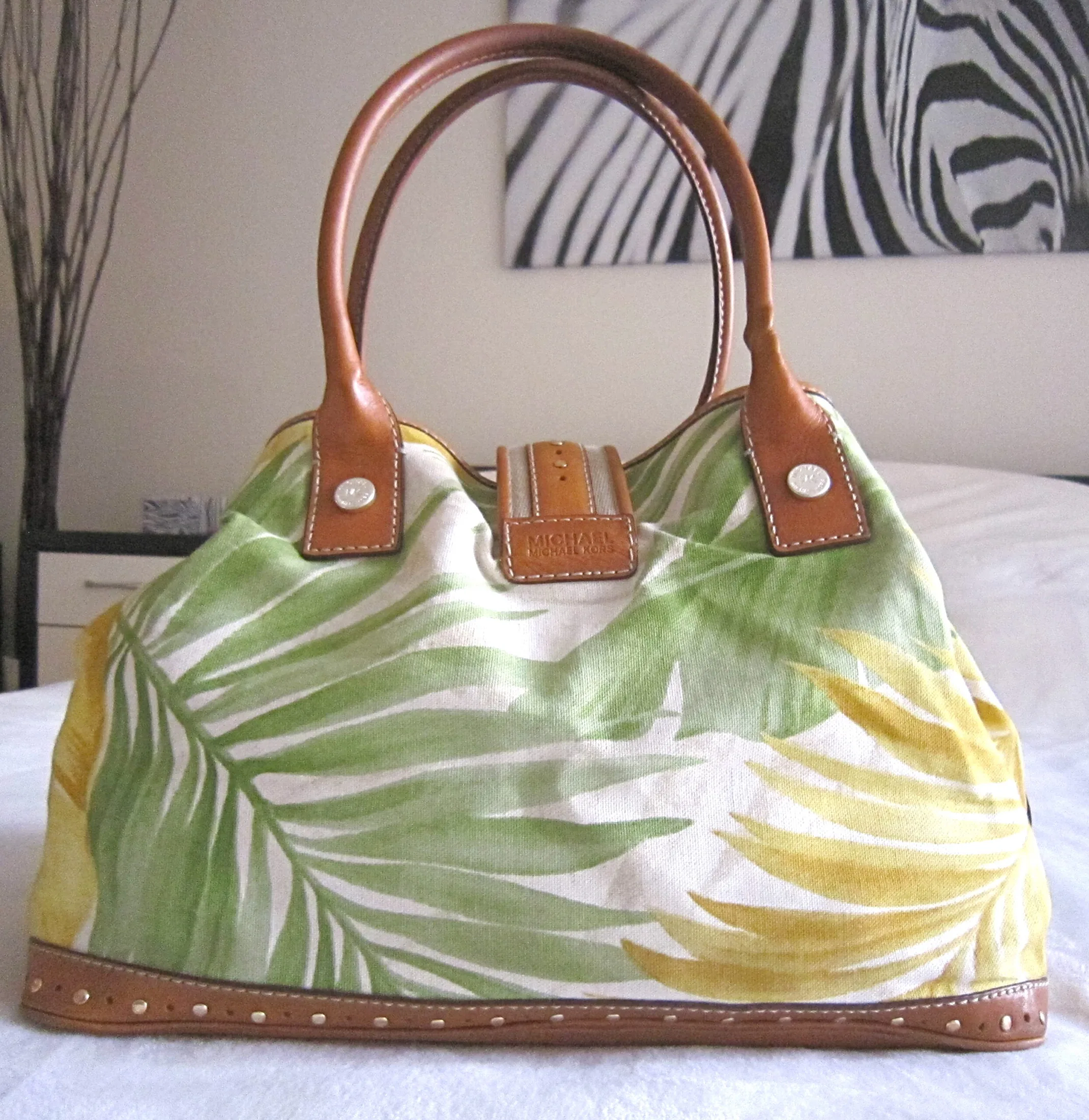 Michael Kors Floral Tote Bag — image 2