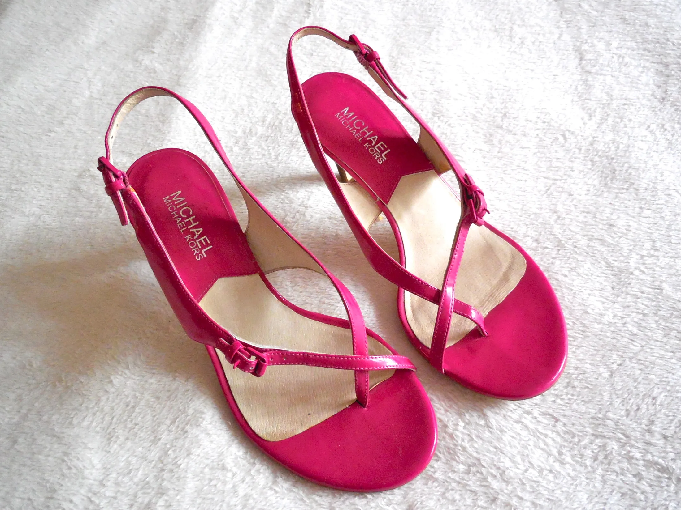 Michael Kors Pink Eleni Sandals/Size 6.5 — image 2