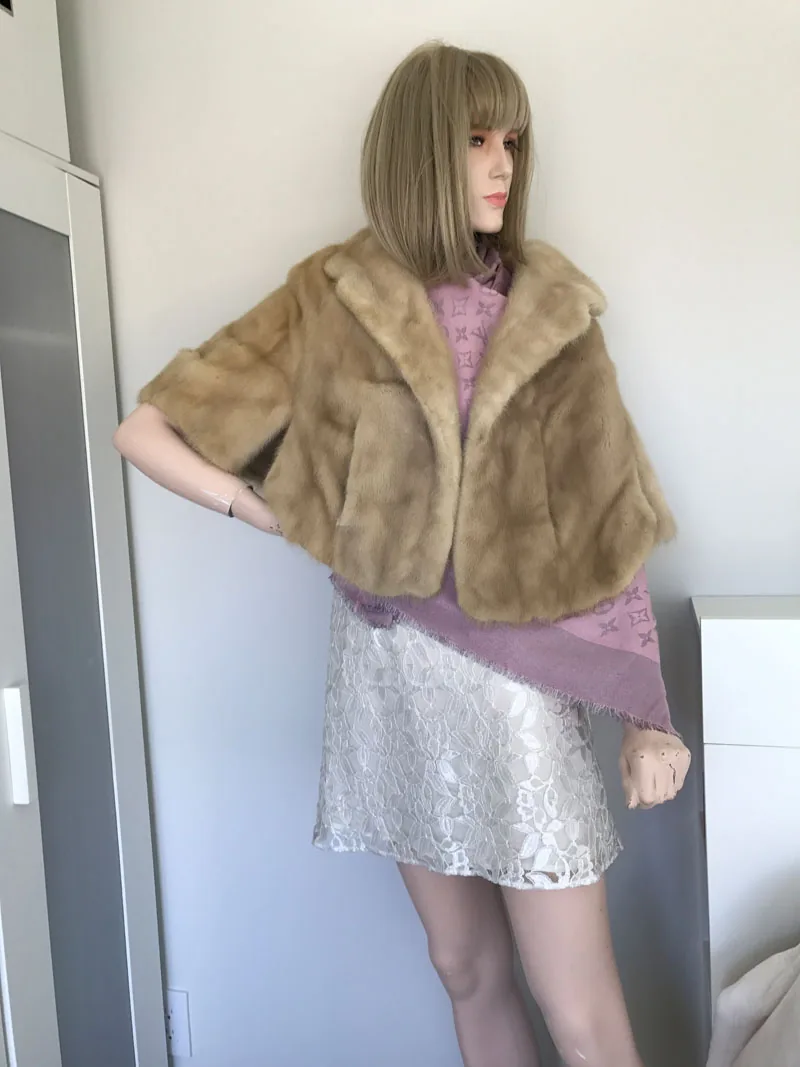 Mink Stole Cape — image 11