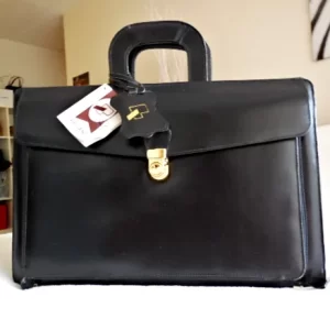 Black Leather Briefcase