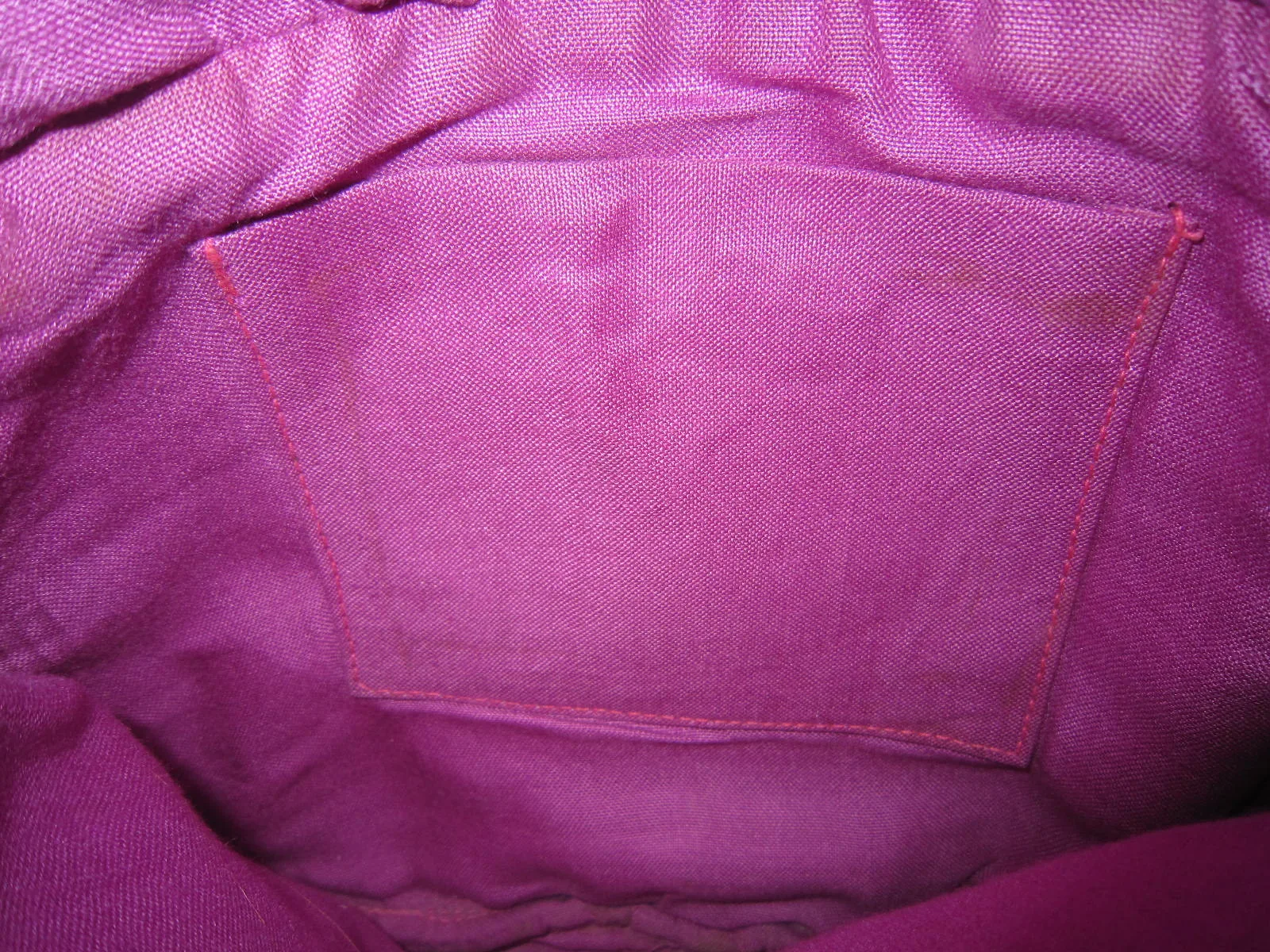 Genuine Leather Fuchsia Crossbody — image 4