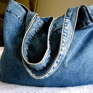 Large Denim Tote