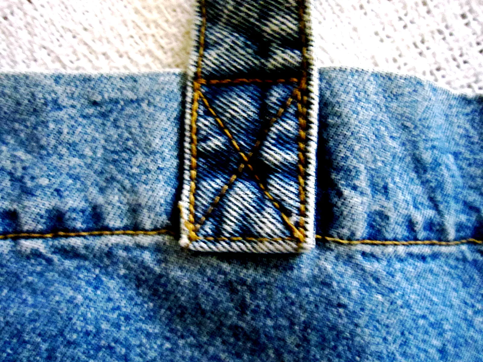 Large Denim Tote — image 3