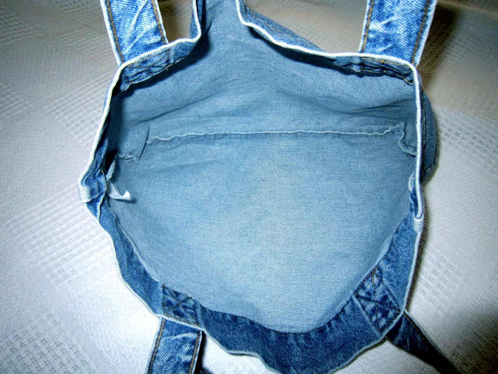 Large Denim Tote — image 4