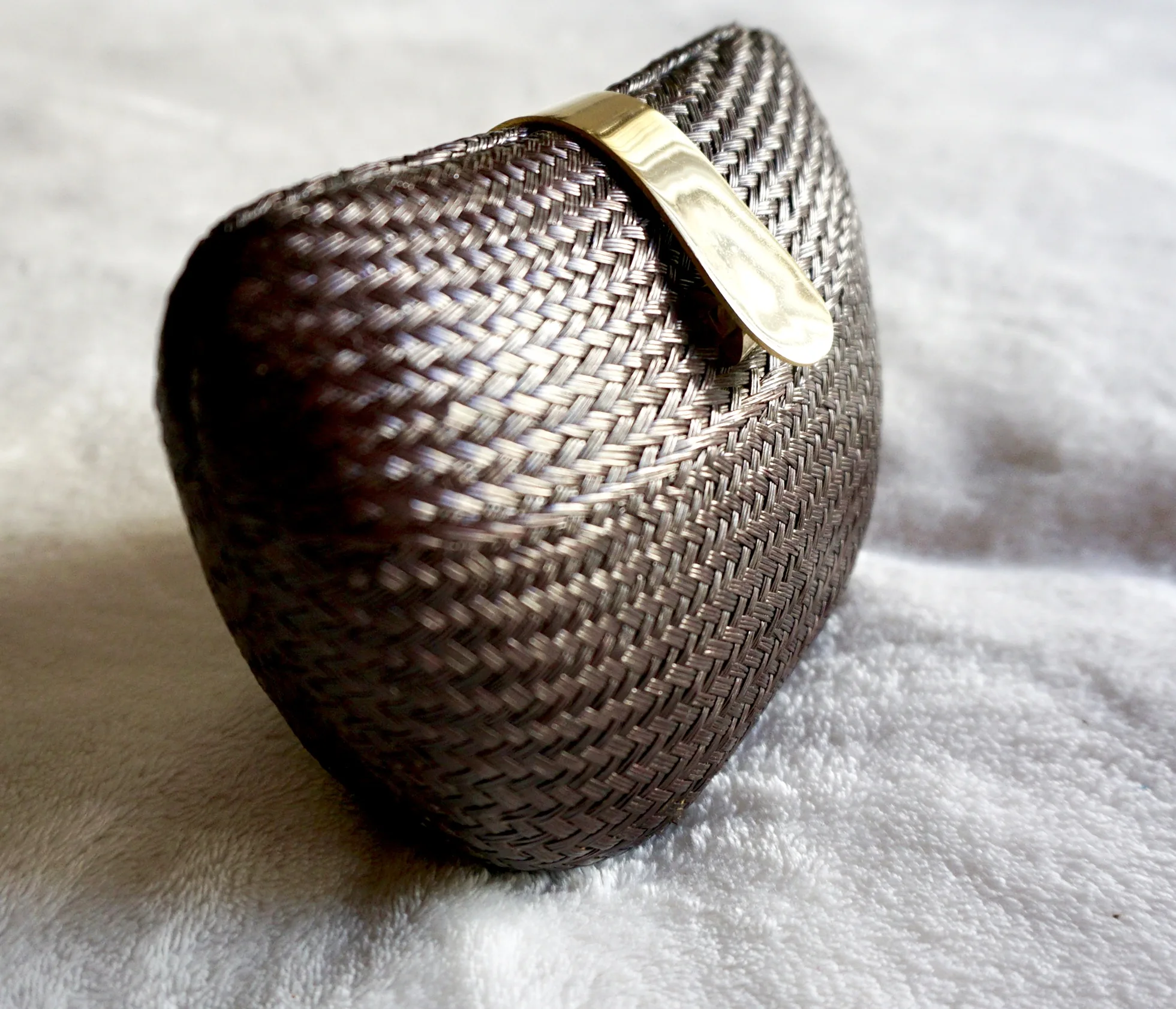 Mini Wicker Evening Bag on Chain — image 4