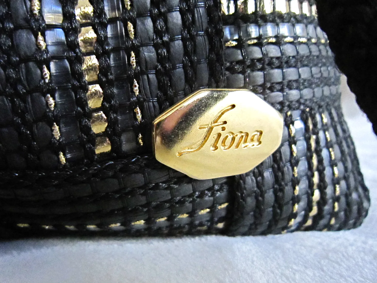 Vintage Fiona Black Shoulder Bag — image 3