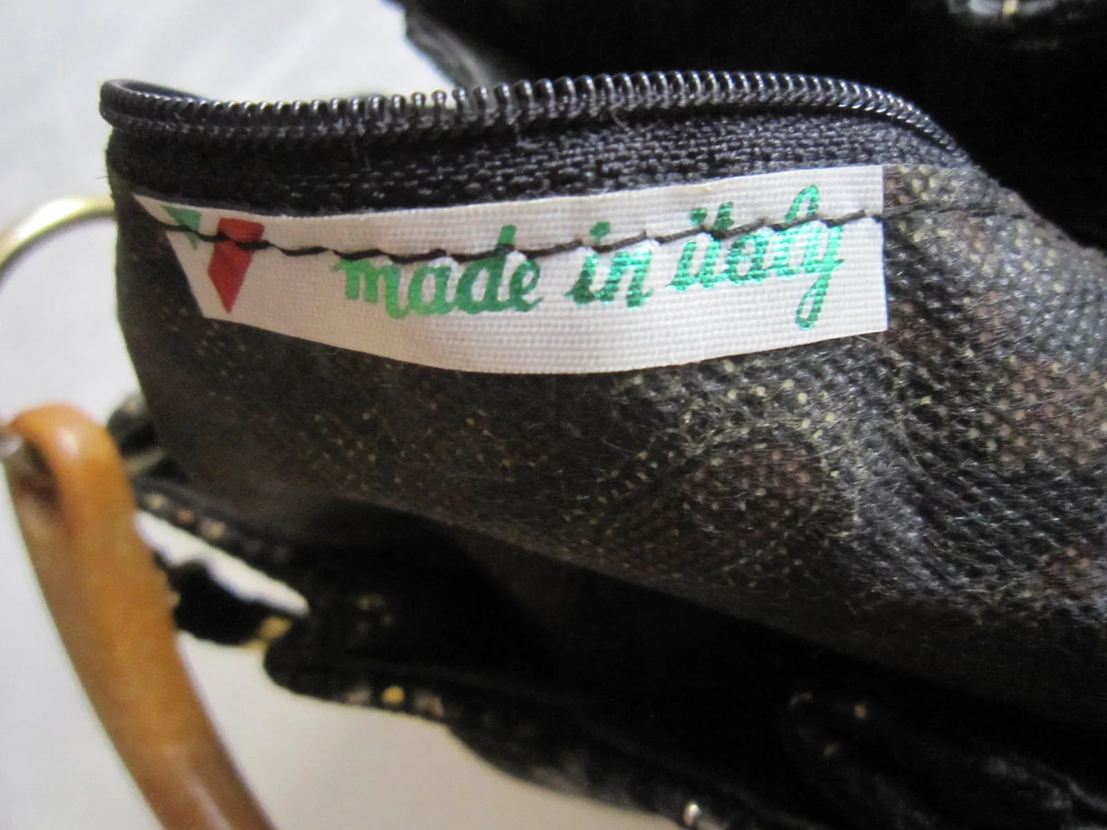 Vintage Fiona Black Shoulder Bag — image 7