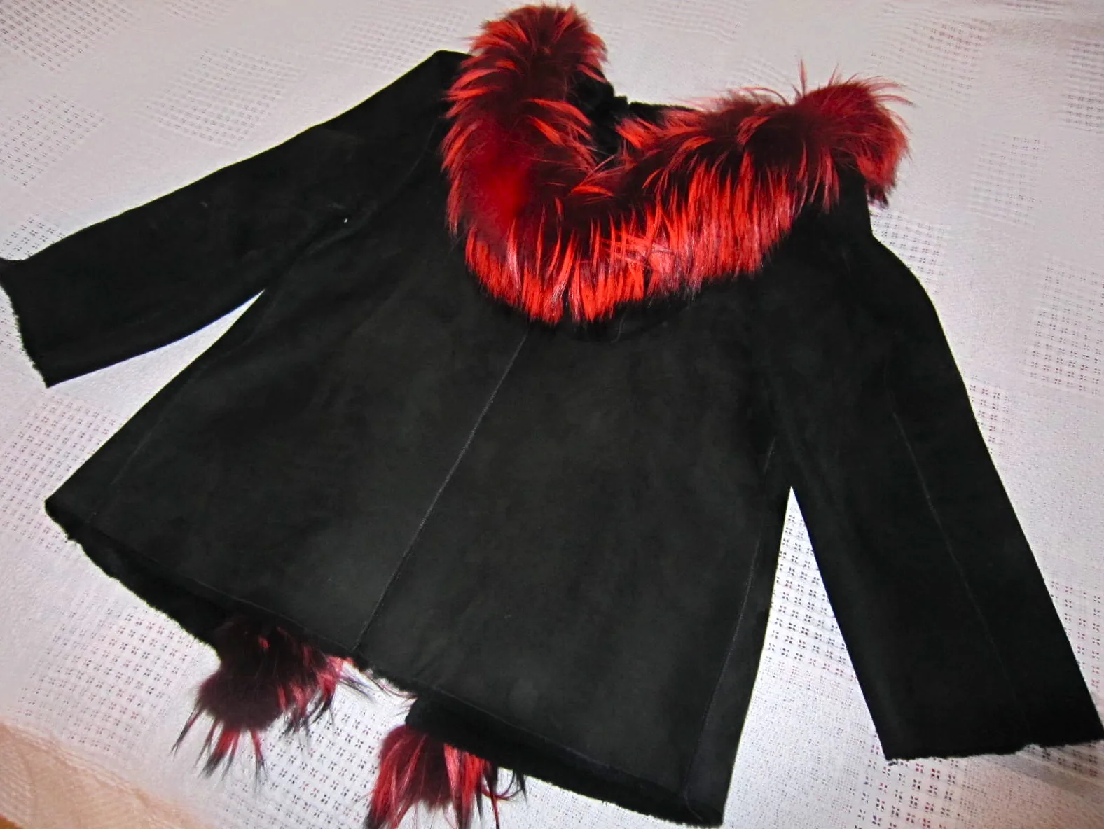 Italian Toscana Shearling & Fox Fur Doha — image 2