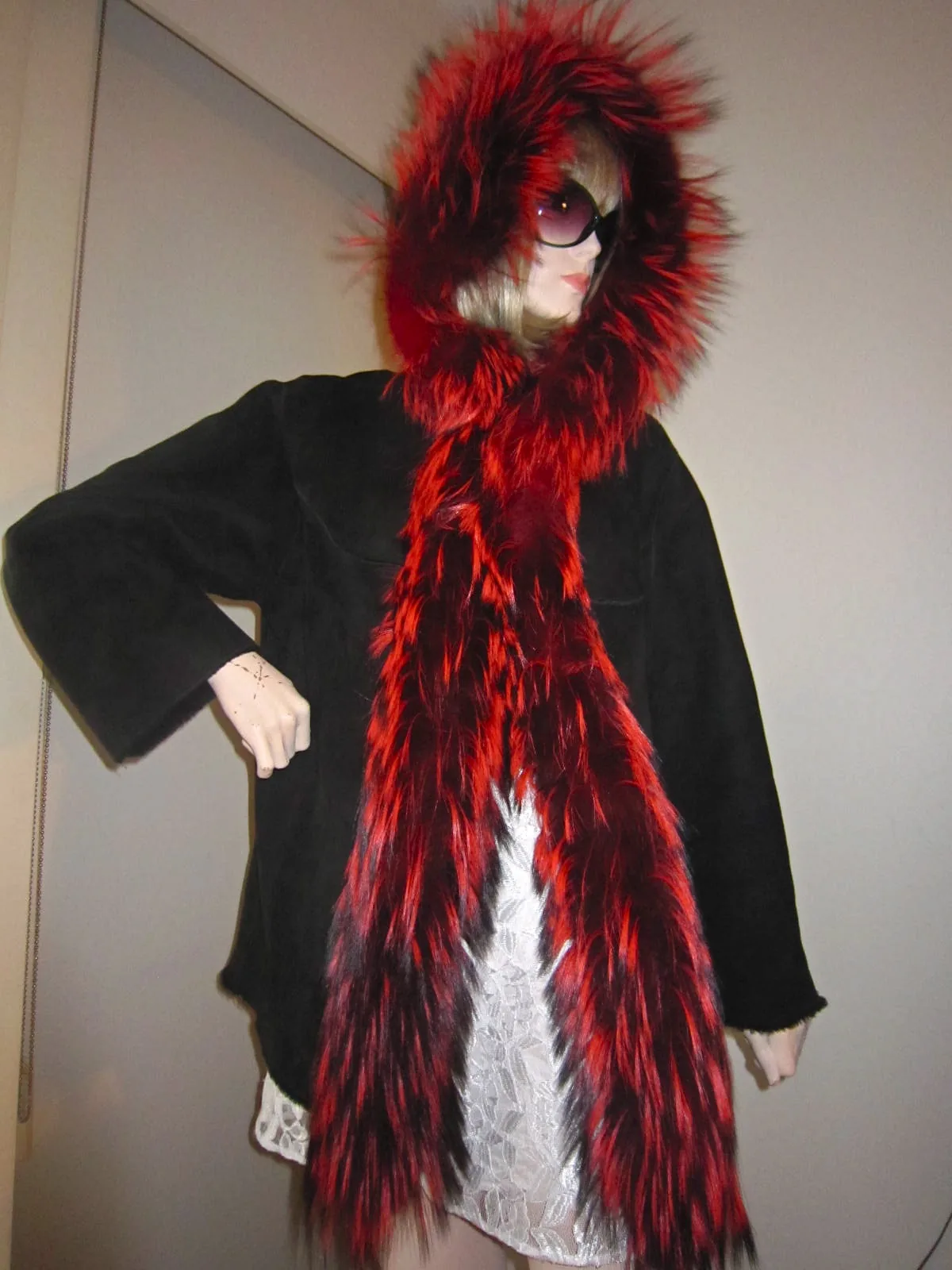 Italian Toscana Shearling & Fox Fur Doha — image 3