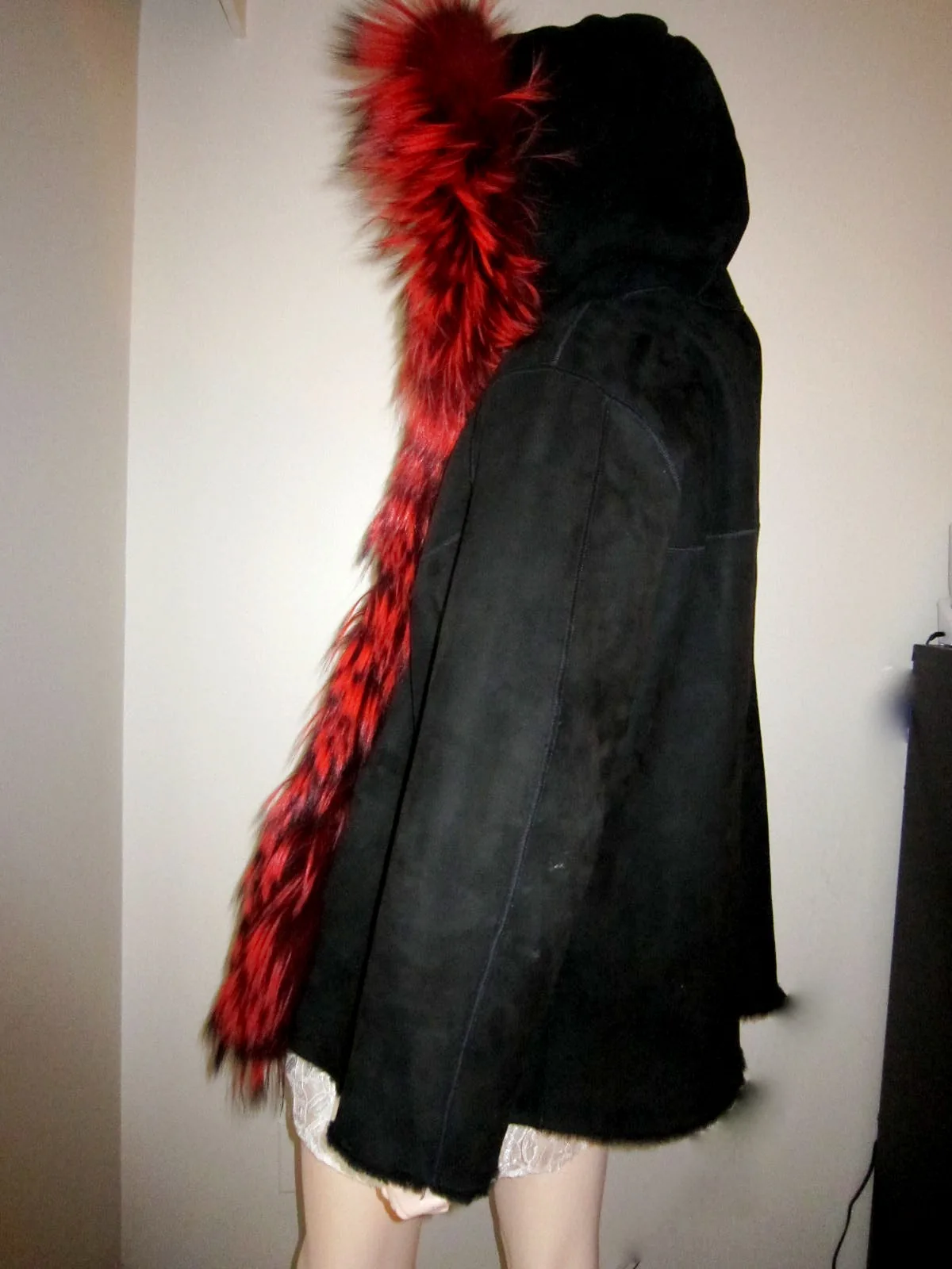 Italian Toscana Shearling & Fox Fur Doha — image 4