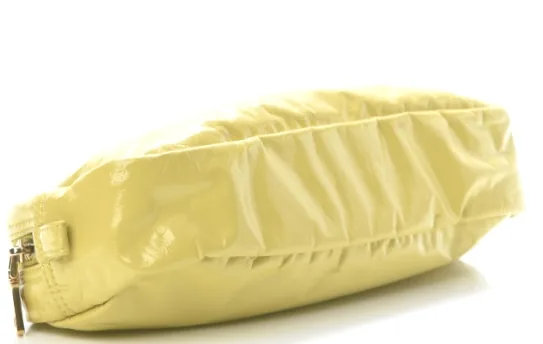Prada Vernice Patent Cosmetic Pouch Ananas — image 5