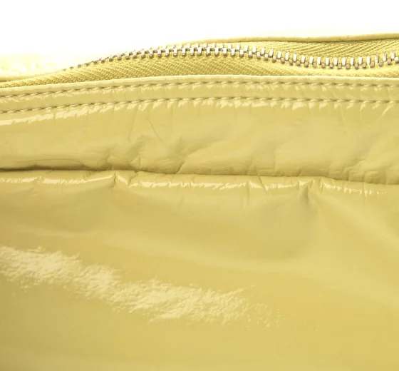 Prada Vernice Patent Cosmetic Pouch Ananas — image 10