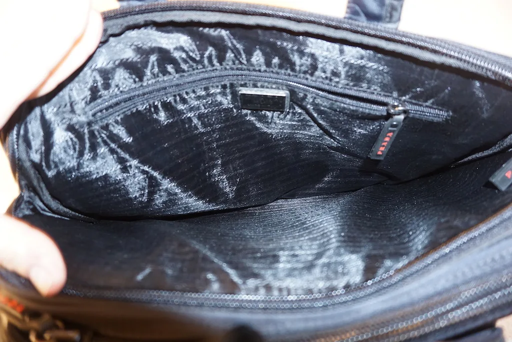 Prada Black Multifolder Business Briefcase — image 4