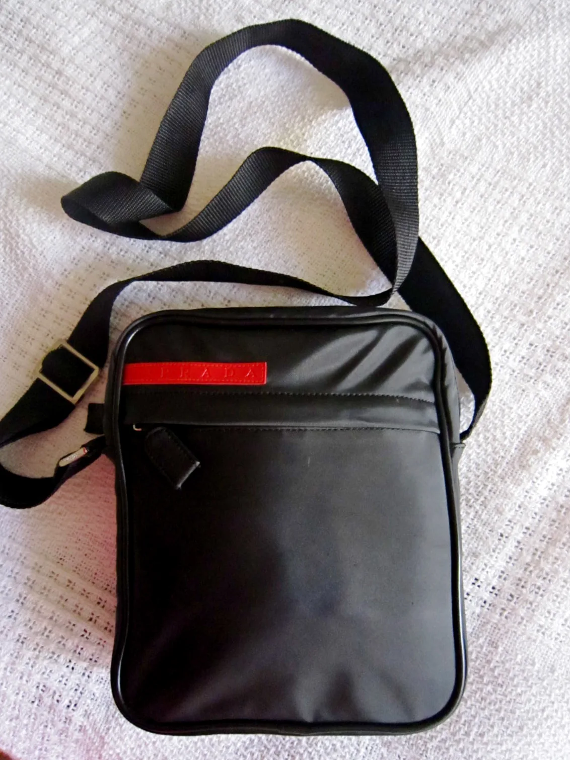 Prada Black Nylon Crossbody Bag
