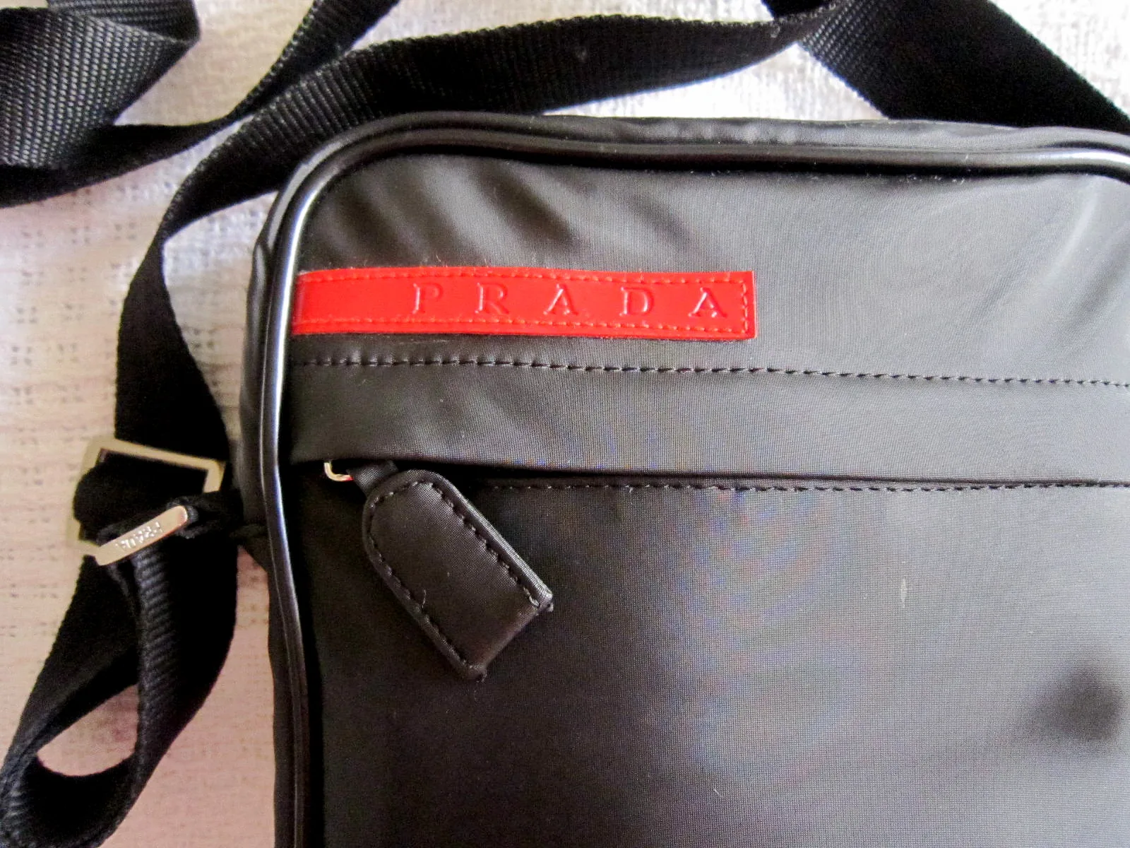 Prada Black Nylon Crossbody Bag — image 2