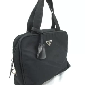 Prada Vintage Black Nylon Tote