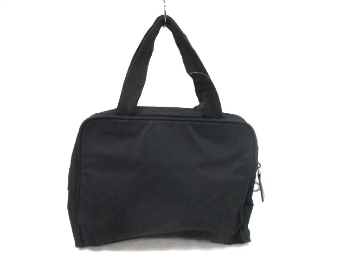 Prada Vintage Black Nylon Tote — image 3