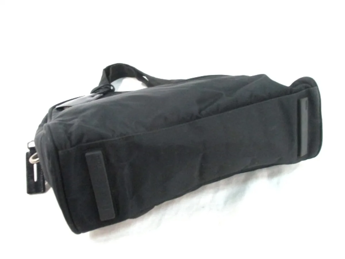 Prada Vintage Black Nylon Tote — image 4