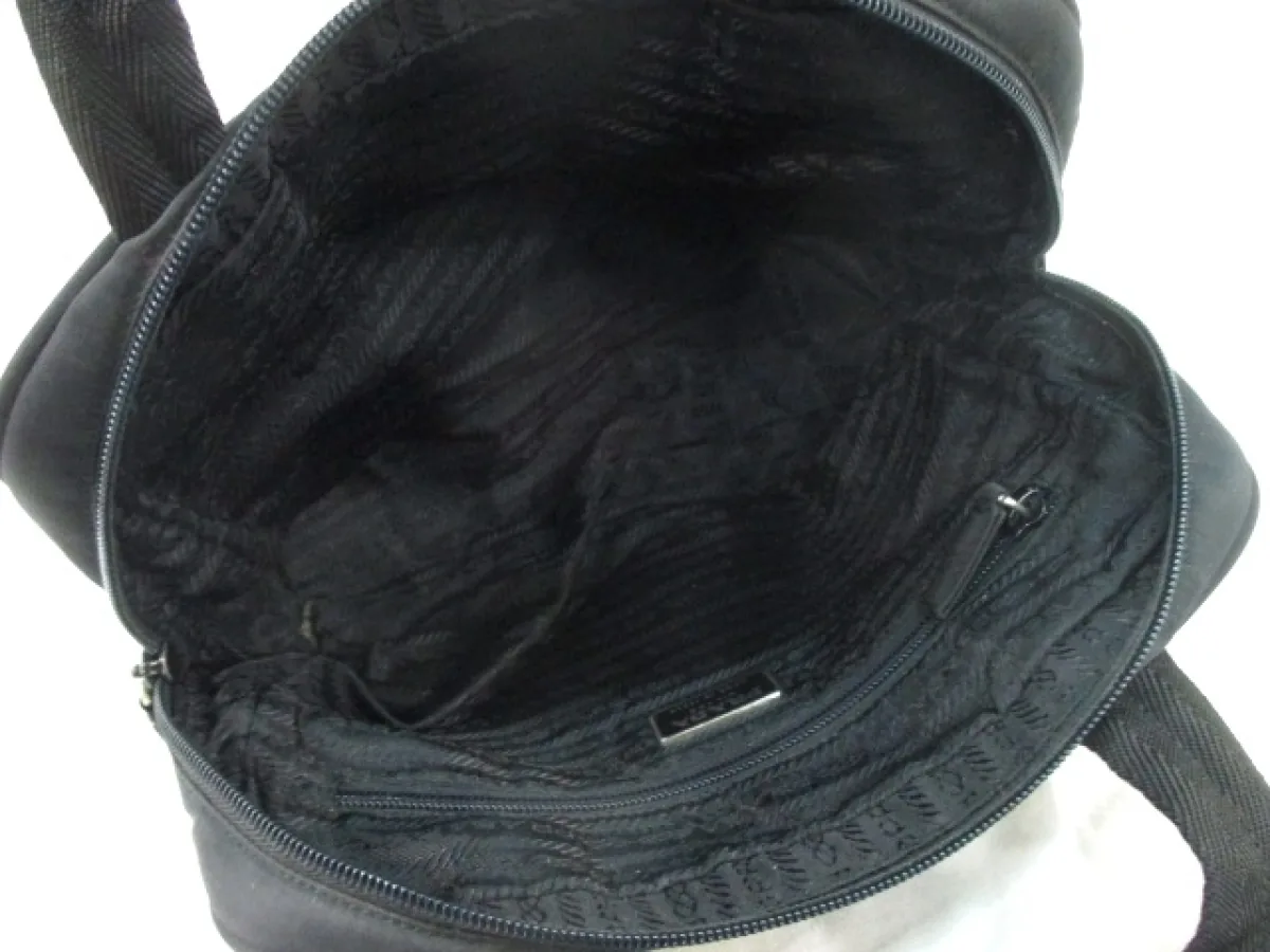 Prada Vintage Black Nylon Tote — image 5