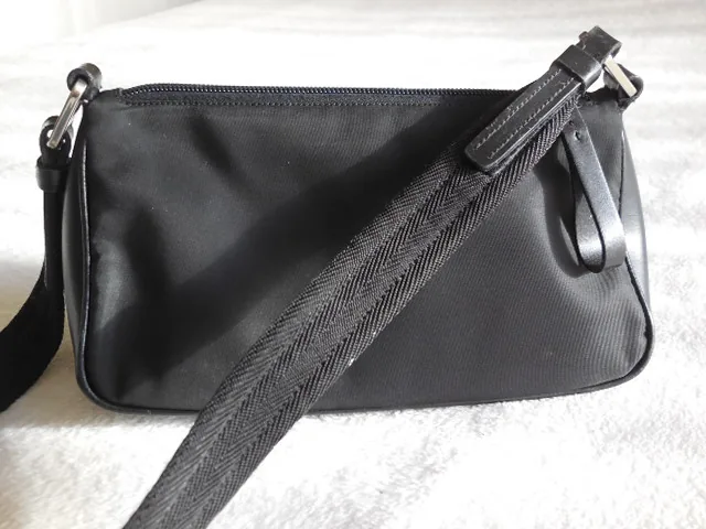 Prada Vintage Black Shoulder Bag