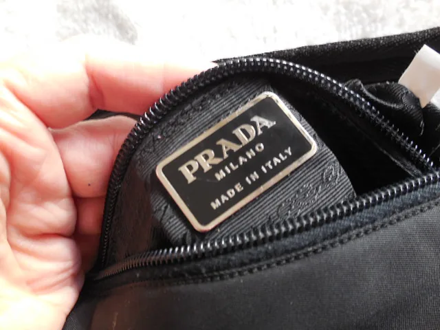 Prada Vintage Black Shoulder Bag — image 8