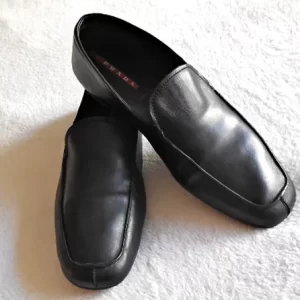 Prada Classic Black Men’s Shoes/Size 9