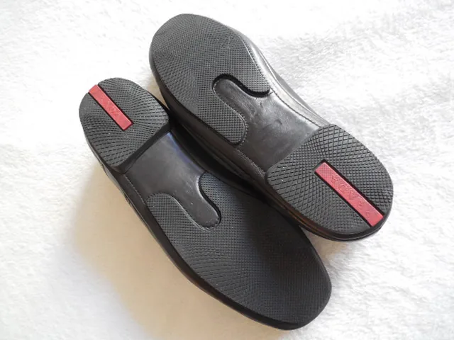 Prada Classic Black Men’s Shoes/Size 9 — image 7
