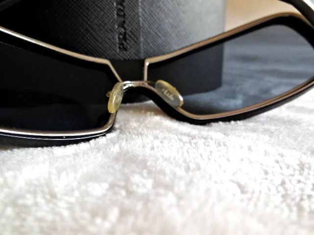 Prada Black Executive Aviator Sunglasses/SPR 10D — image 4
