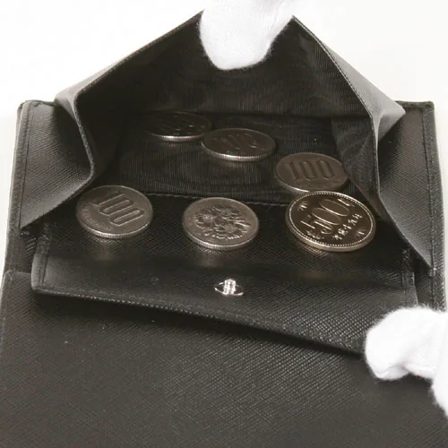 Prada Black Saffiano Leather Bi-Fold Wallet — image 4