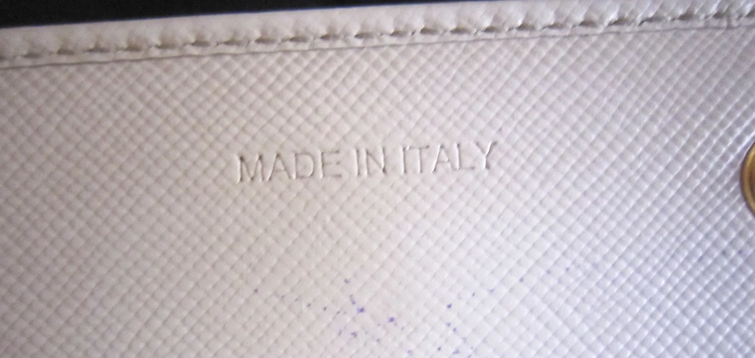 Prada Ivory Saffiano Leather Continental Long Wallet — image 12