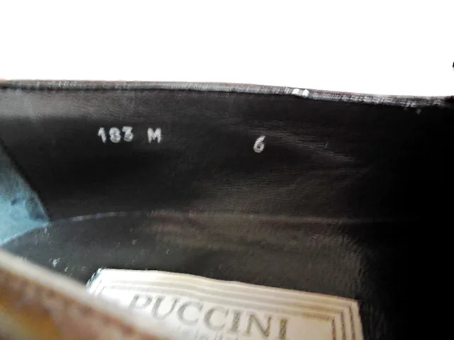Puccini Grey Leather Oxfords/Size 8 — image 7