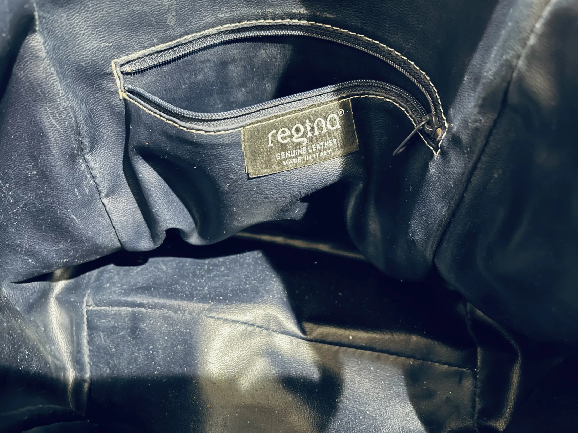 Regina Blue Large Tote Bag — image 5