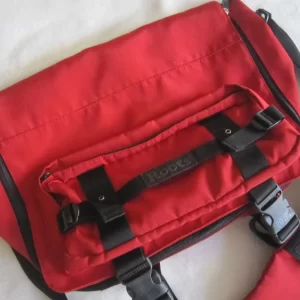 Roots Red Messenger Bag
